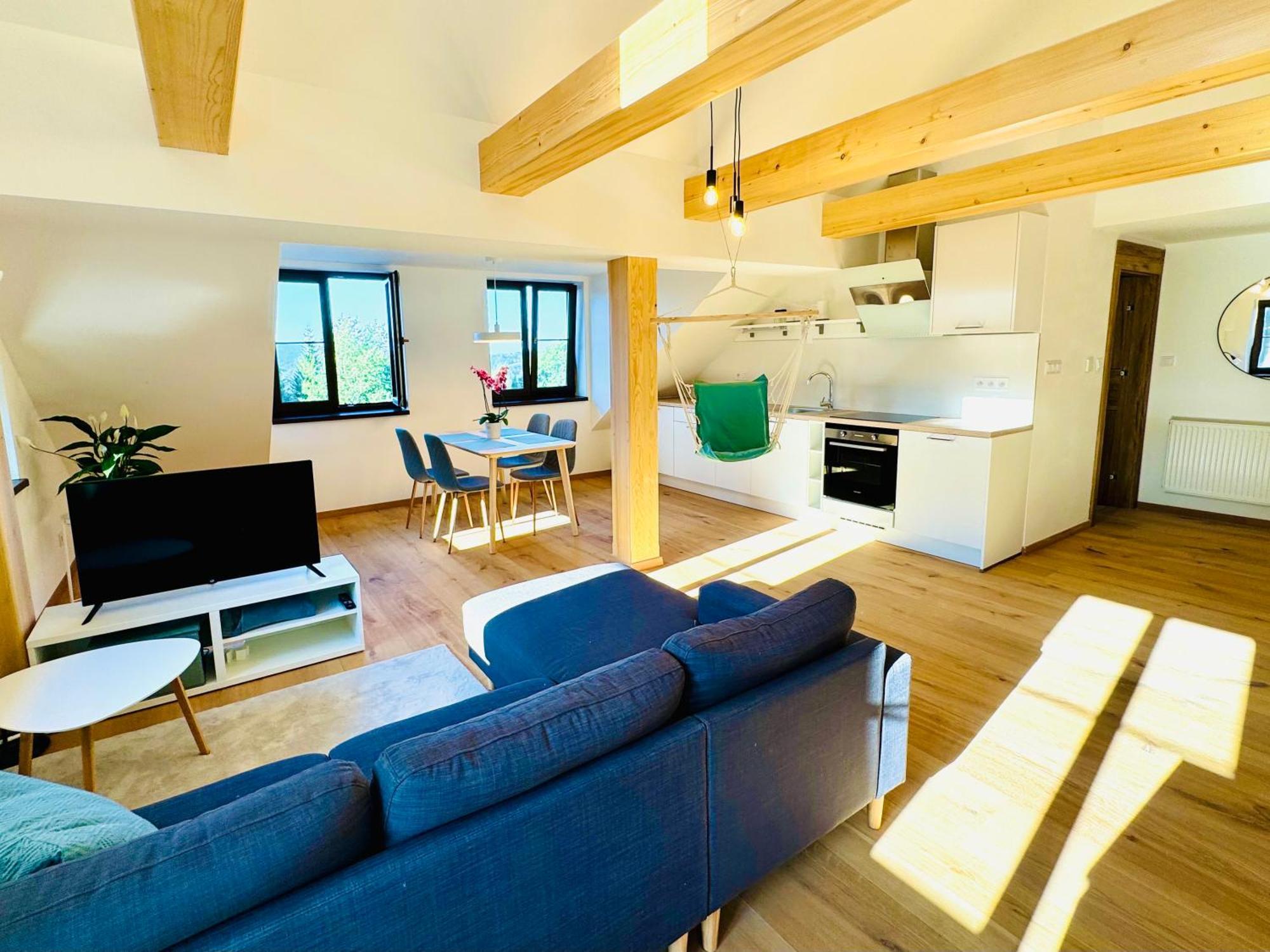 Apartment Stara Skola Marianska Albrechtice v Jizerskych horach